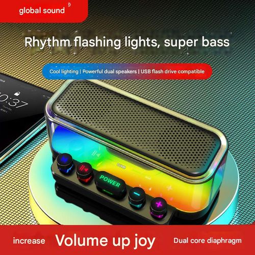 Colorful Light Bluetooth Speaker
