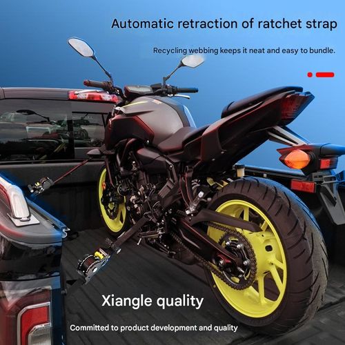 Automatic cargo tensioning device, luggage strap and securing fastener.