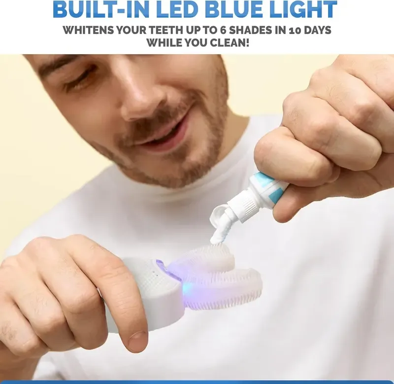 U-shaped electric toothbrush