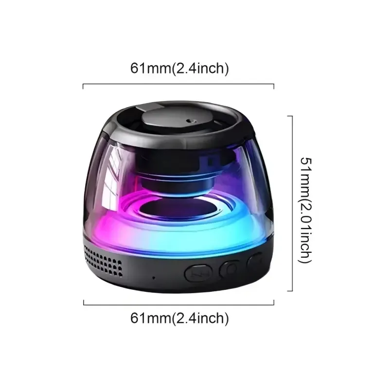 Magnetic Bluetooth speaker