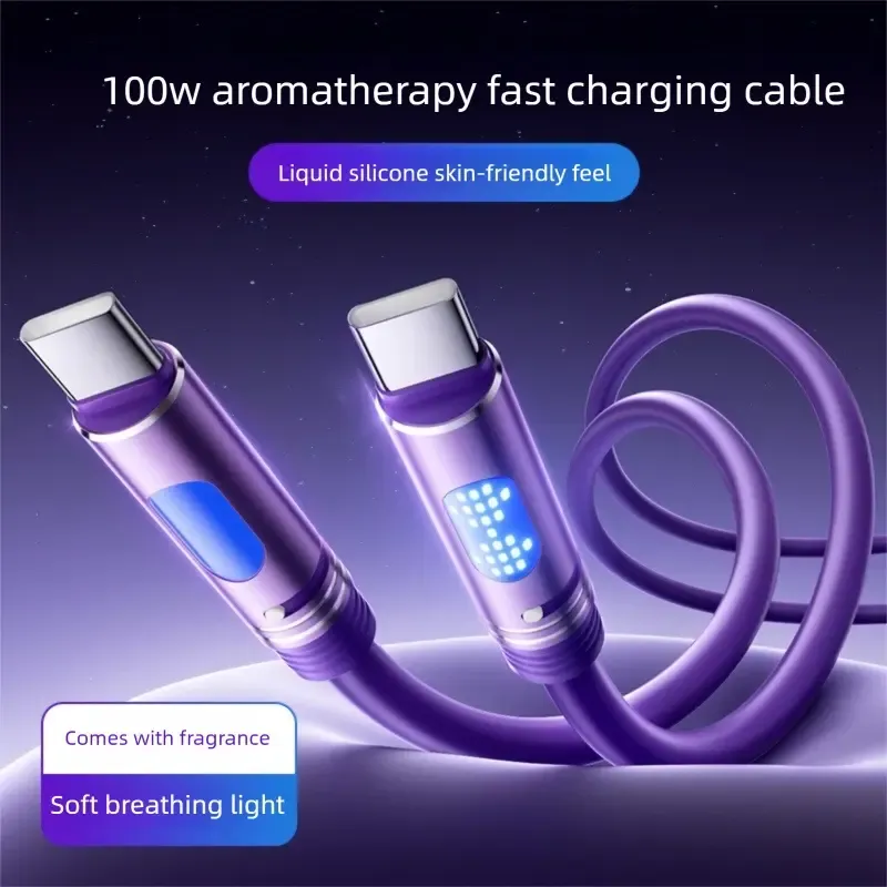 Comes with a scented charging cable.