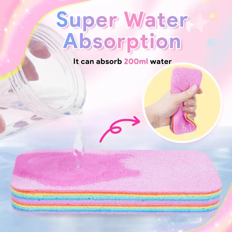 🛒Tearable rainbow lazy cleaning cloth📌