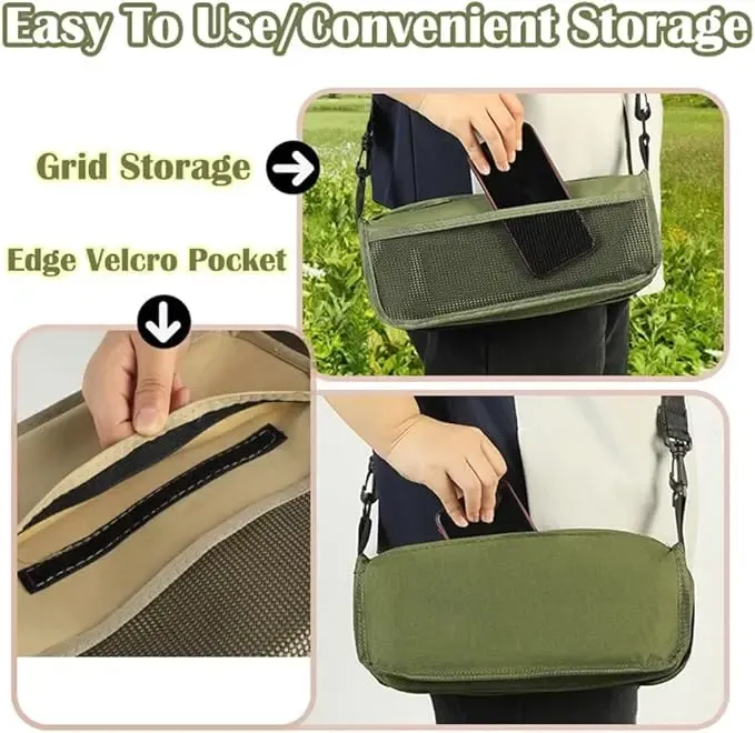 Portable foldable backpack stool