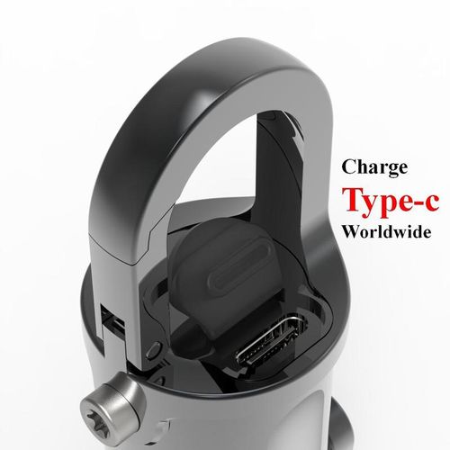 Portable Led Flashlight Usb Rechargeable Work Light Key Ring Pendant Led Flashlight