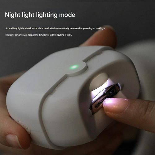 Electric nail clippers, fully automatic nail grinder, manicure and pedicure tool.