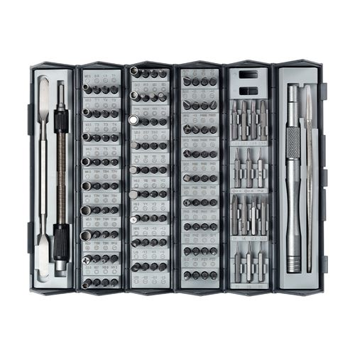 128-in-1 screwdriver set (book-style case)