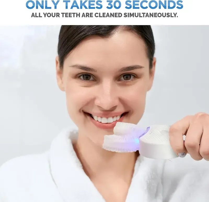 U-shaped electric toothbrush