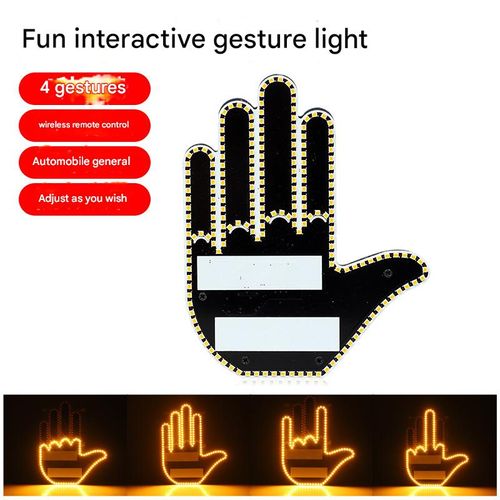 Yellow light  Car gesture lights