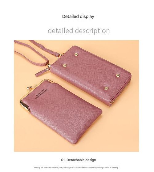 Mobile phone bag, wallet, cross-body bag