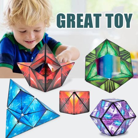 3D Geometric Magnetic Rubik's Cube