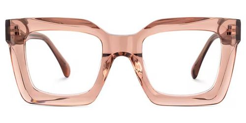 🔥Last Day 49% OFF👀✨👓 Sparkle & Shine with Square Champagne Glasses! ✨