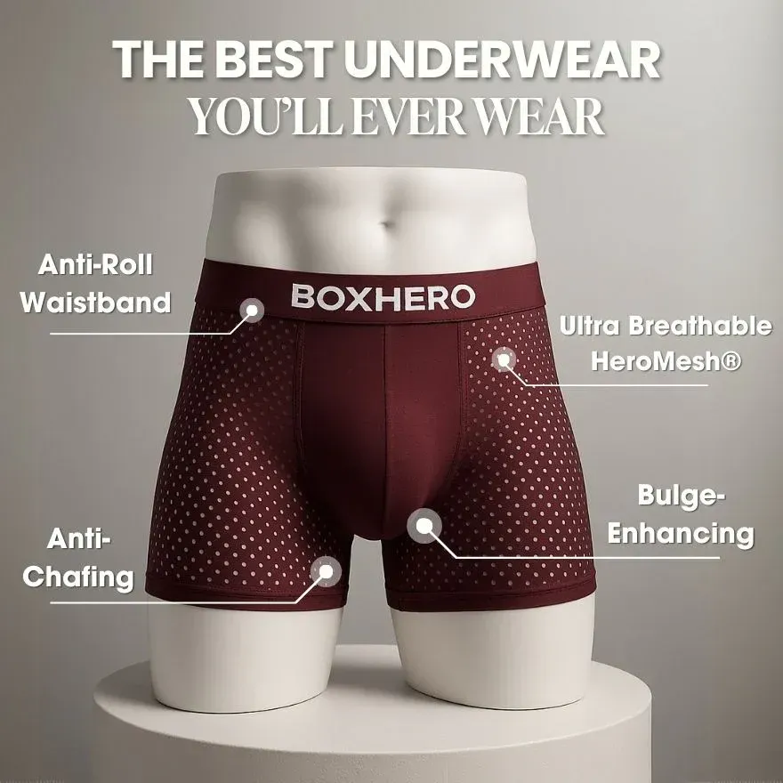🔥Last Day 49% OFF  BAMBOO FIBRE BOXER SHORTS - FOR ALL-DAY COMFORT😍(Four pieces in one box)🔥