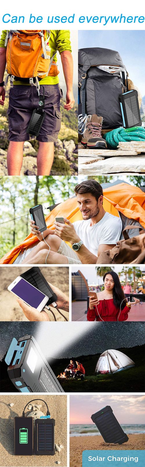 portable solar power bank