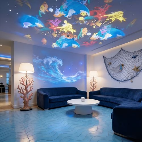 Mood lighting projector