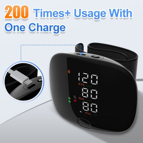 Wrist blood pressure monitor