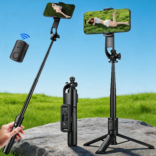 Portable selfie stick