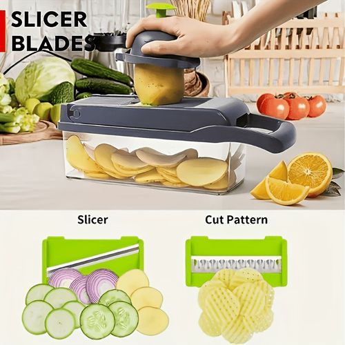 Multifunctional vegetable slicer