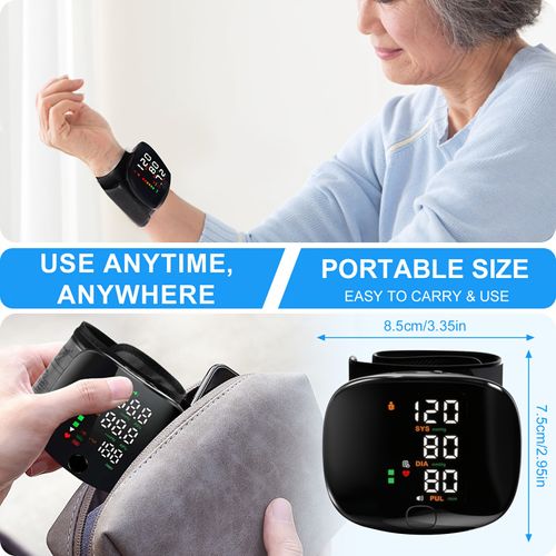 Wrist blood pressure monitor