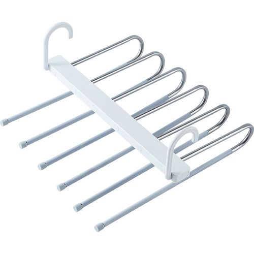 Folding clothes hanger