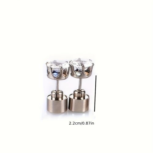 LED light-up stud earrings
