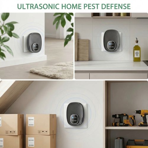 Ultrasonic Mosquito, Insect and Rodent Repeller