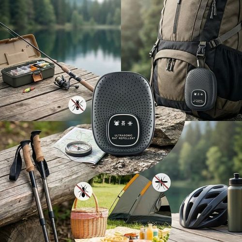 Ultrasonic Mosquito, Insect and Rodent Repeller