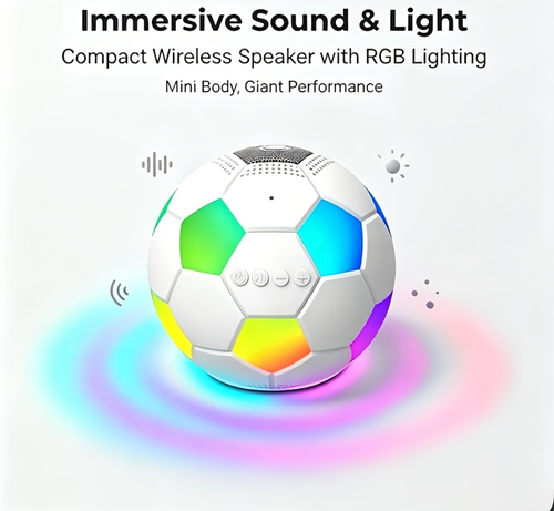 Football‑shaped Speaker