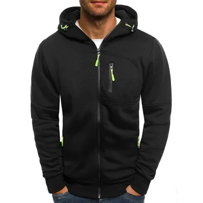 Men's Hoodie Cotton Jacket