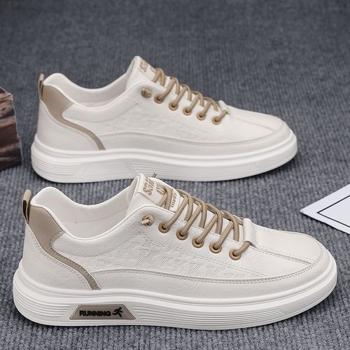 Casual Leather Shoes Sports White