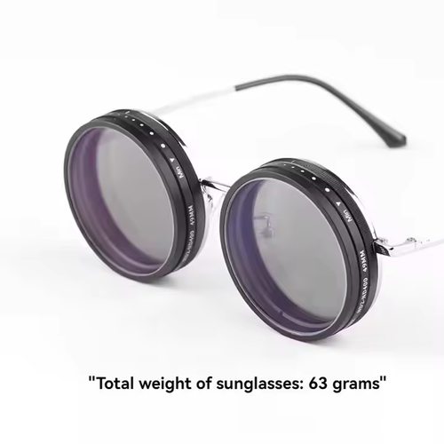 🕶️ ND2-400 Adaptive 9-Darkness Shades ✨ UV400 + Polarized + Night Day Ready! 🌞🌙