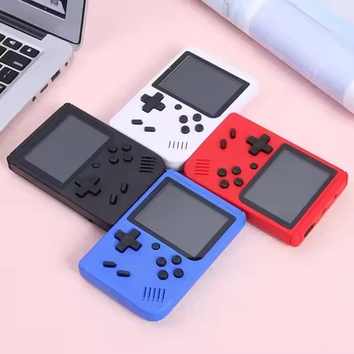 Retro Mini Handheld Game Console 400-in-1 | TV Output 🕹️ Dual Player | 3 HD Screen | Rechargeable