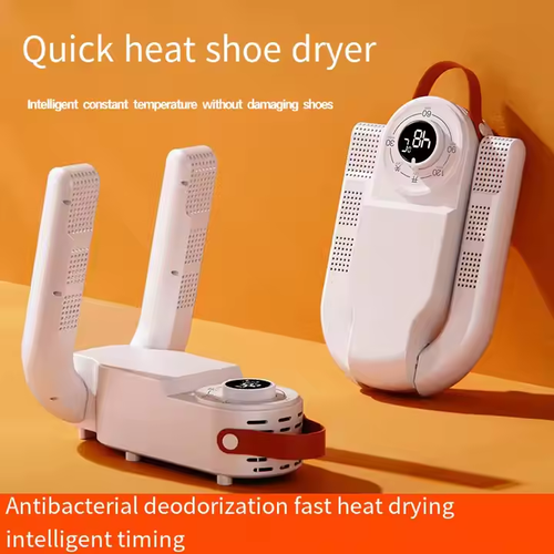👟🔥 Smart Shoe Dryer & Deodorizer – Foldable, Quiet, 360° Rapid Drying with Timer & Germ-Free Tech!