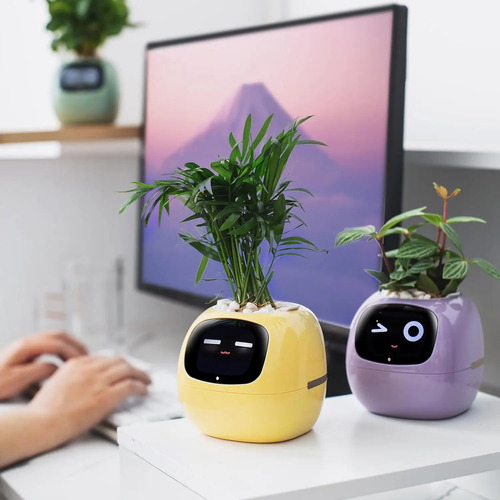 AI Pet Planter Bot 🌱 | Smart Plant Care + Emotional Companion 🤖💧☀️ | Works with Xiaomi Ecosystem 🏡