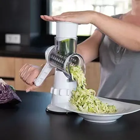 🍅🥒 Multi-Function Manual Vegetable Chopper – Chop, Slice, Shred with Ease! 🥕🔪