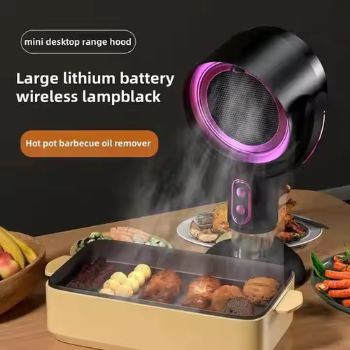 🌀 Mini Desktop Air Guardian ✨ Negative Ion Tech + Smoke Odor Eliminator! 🛡️🌿