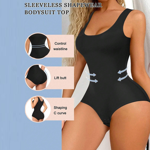 🔥ShapeX Pro 2-Pack Bodysuit | Buy1-Get1 FREE⚡ 360° Contouring • Breathable • No-VPL Design