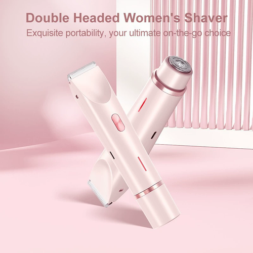 SmoothSkin Pro Duo 🌿 Dual-Head Electric Shaver | IPX7 Waterproof & Pain-Free Trimming