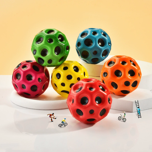 🎾 HyperBounce Holey Ball - High-Elasticity Fun for All Ages 3-60!