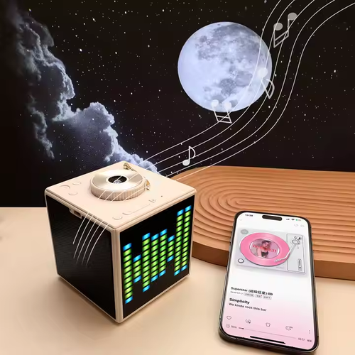 MROS Starry Sky Projector Light🎵 | 4D Music-Sync Galaxy Lamp 🌌 | Bluetooth + White Noise for Ultimate Relaxation✨
