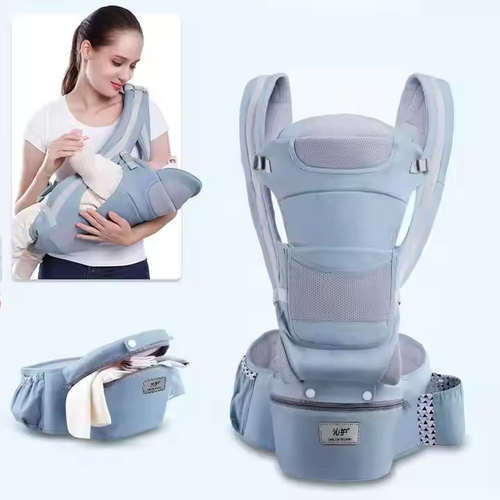 Ultimate 4-in-1 Baby Carrier Harness: Convertible, Ergonomic & Storage-Friendly (0-48M)