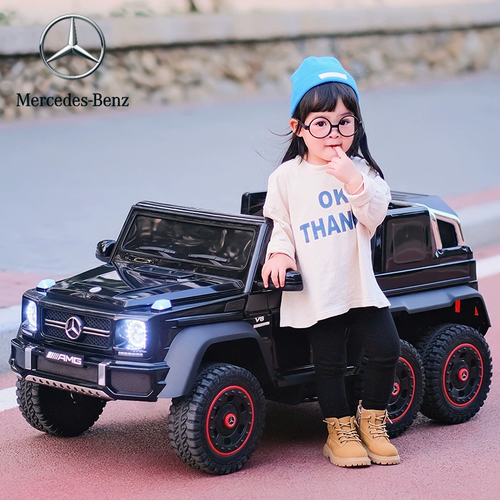 🚗 IMercedes Benz G63 AMG 6x6 Kids Electric Car - 6-Wheel Drive, Parent-Child Mode, Remote Control & More! 🔋
