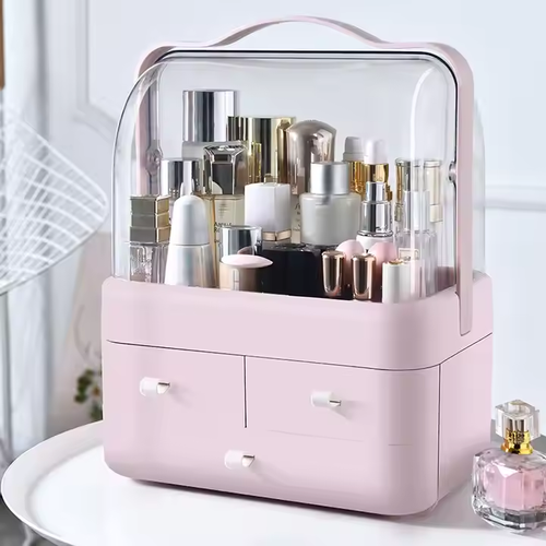 💄  Desktop Dustproof Cosmetics Organizer