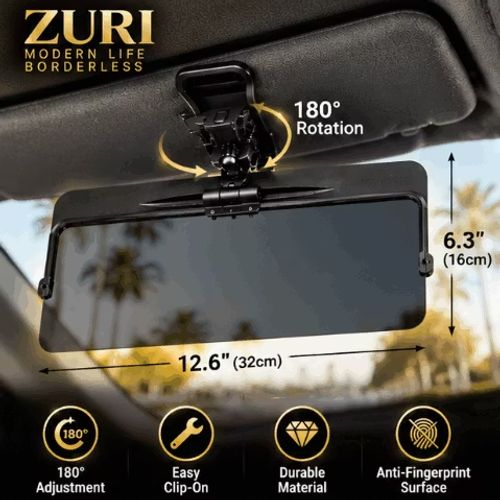 Premium Polarized Sun Visor Extender