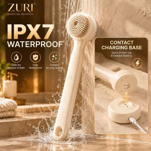 Electric Long-Handle Bath Brush