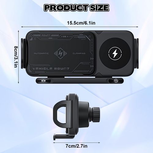 Fully Automatic Rotatable Smart Phone Stand