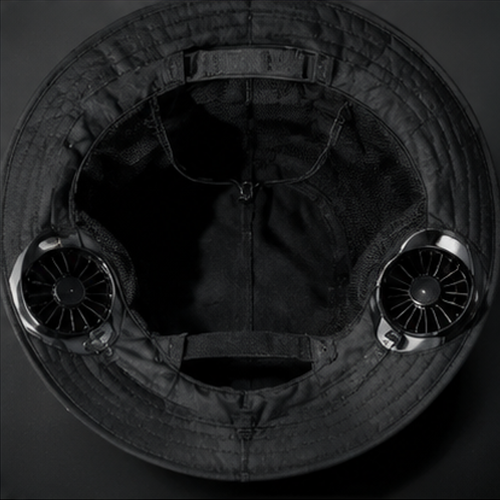 Solar Dual Fan Sun Hat