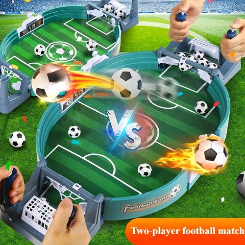 For Family Fun Table Football Game, 2-Player Duel, Educational Board Game Made of Other Material, for Youngsters & Adults, Perfect Gift for Family Bonding