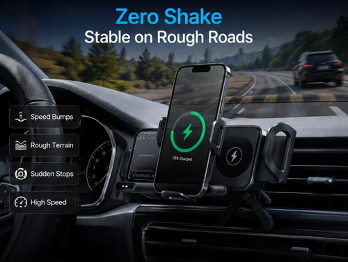 Fully Automatic Rotatable Smart Phone Stand