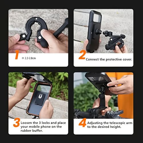 Motorcycle Waterproof Phone Mount