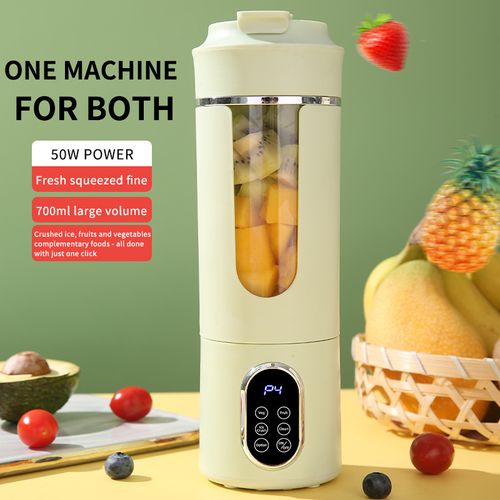 Fully Automatic Juicer for Home Use Fruit and Vegetable Juice Maker Portable Cup Multi Function Juicing and Blending Cup